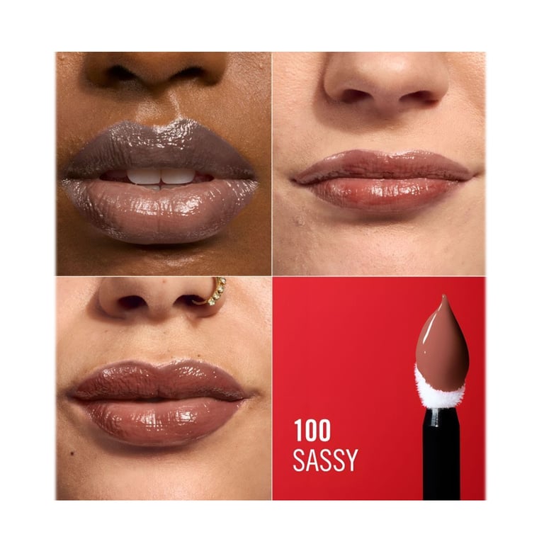 Thrill seeker lip latex #100 Sassy de Rimmel London