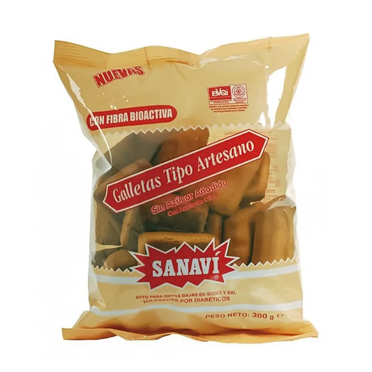 Galletas Artesanas Sin Azucar Con Biofibra