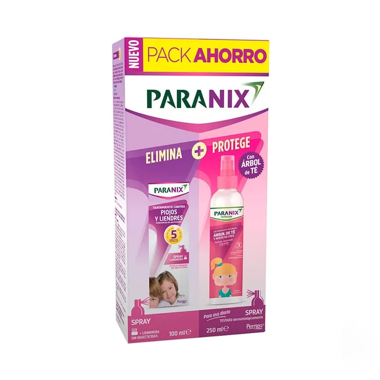 Paranix Traitement Lotion 100 ml + Arbre à Thé 250 ml