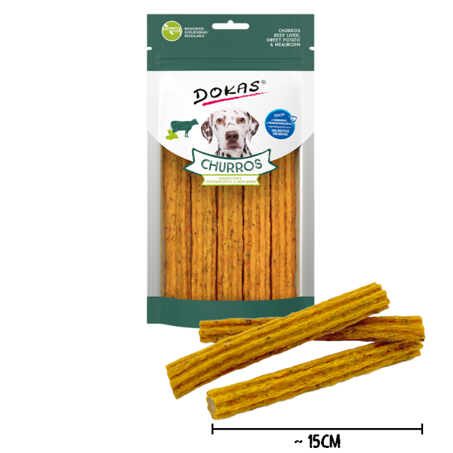 Churros con Hígado de Ternera Boniato y Gusano