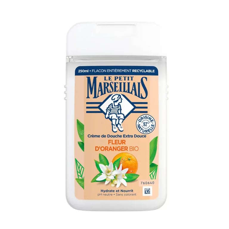 Crema De Ducha Extra Suave Flor De Naranja Bio