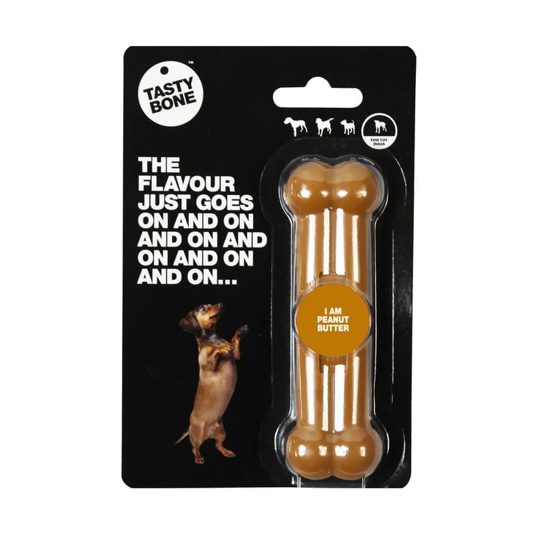 Nylonknochen Geschmack Erdnussbutter Toy Puppy