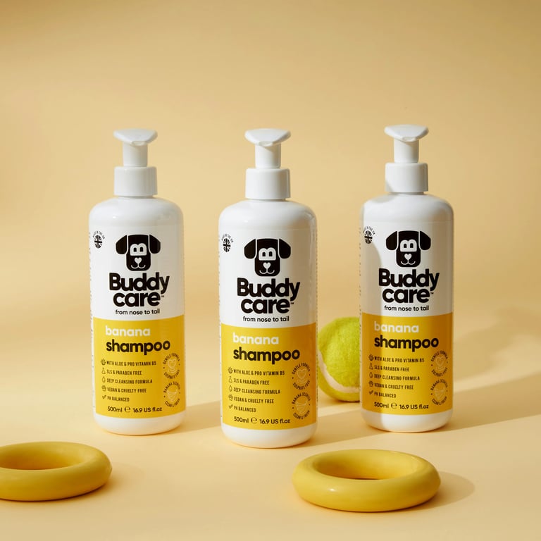 Bananenduftendes Hundeshampoo - imagen 9 de 13