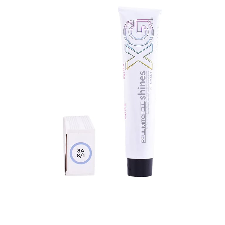 Pm Shines Xg Demi-Permanent Hair Color #Xg 8A (8/1)