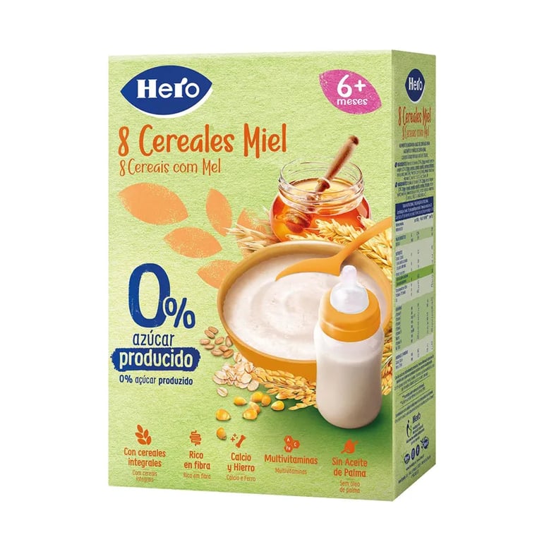 PEDIALAC PAPILLA 8 CEREALES CON MIEL