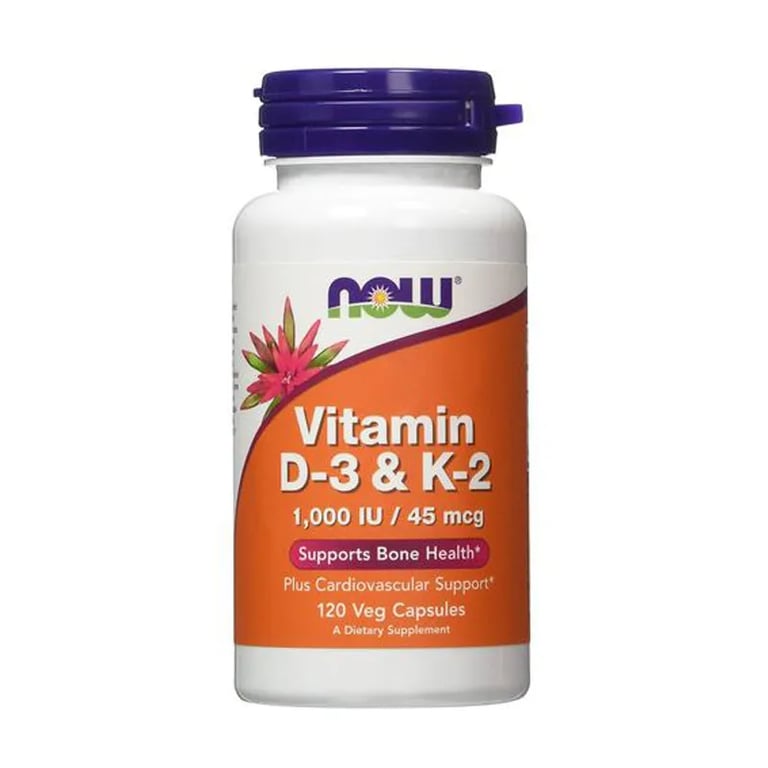 VITAMINE D3 ET K2 1000IU/45 mcg