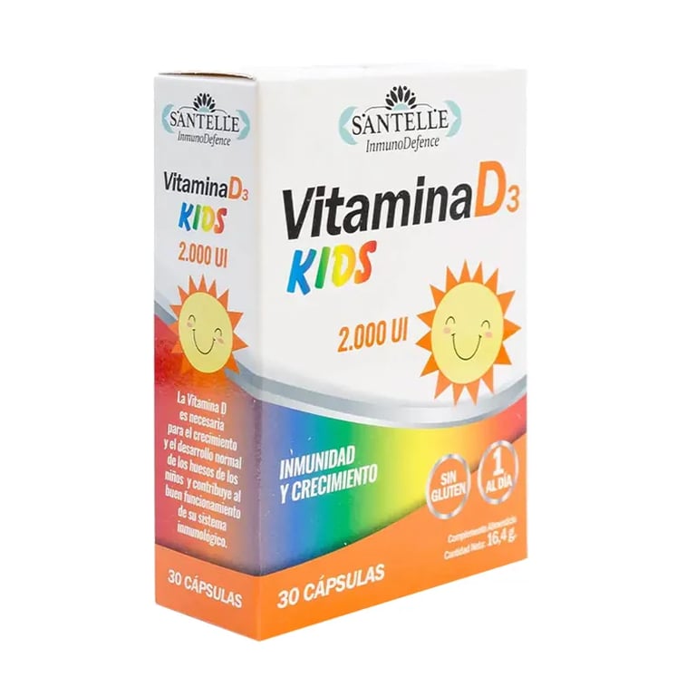 Inmunodefence Vitamina D3 Kids