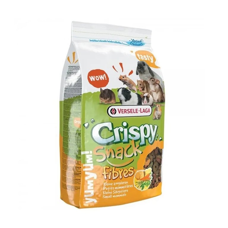 Crispy Snack Fibres Comida Para Roedores 650g