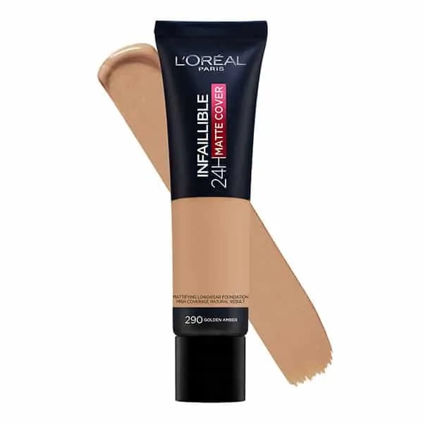 Infaillible 24H Matte Cover Foundation #290-golden amber da L'Oreal Paris