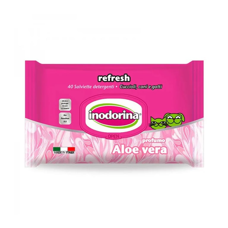 Refresh Toallitas Húmedas Aloe Vera