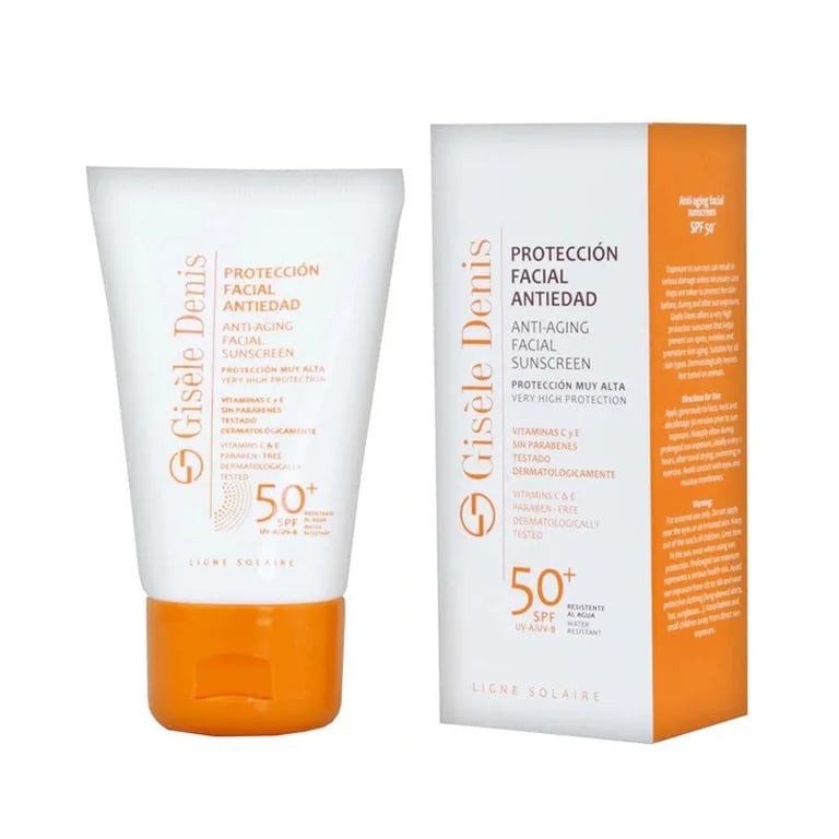 Protector Facial Antiedad SPF50+