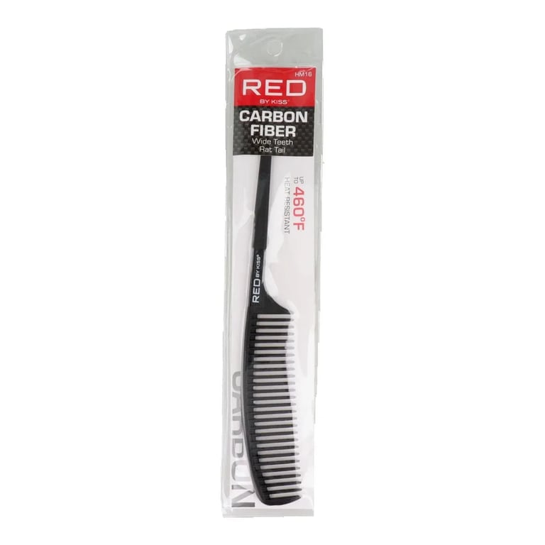 Carbon Wide Teeth Rat Tai