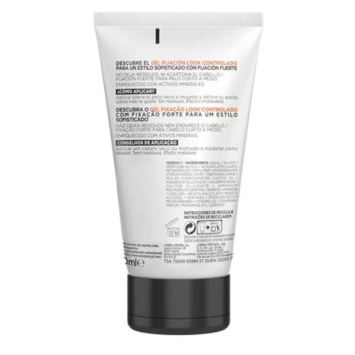 Men Expert Invisicontrol Gel Fixação Nº8 150 ml da L'Oreal Paris