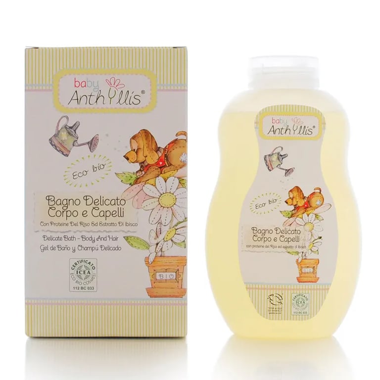 Gel für Bad und Shampoo für zartes Baby ECO