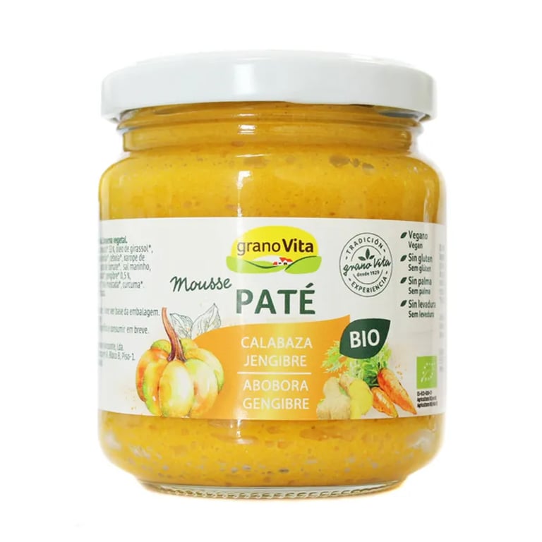 Kürbis- Und Ingwerpastete Glutenfrei Bio