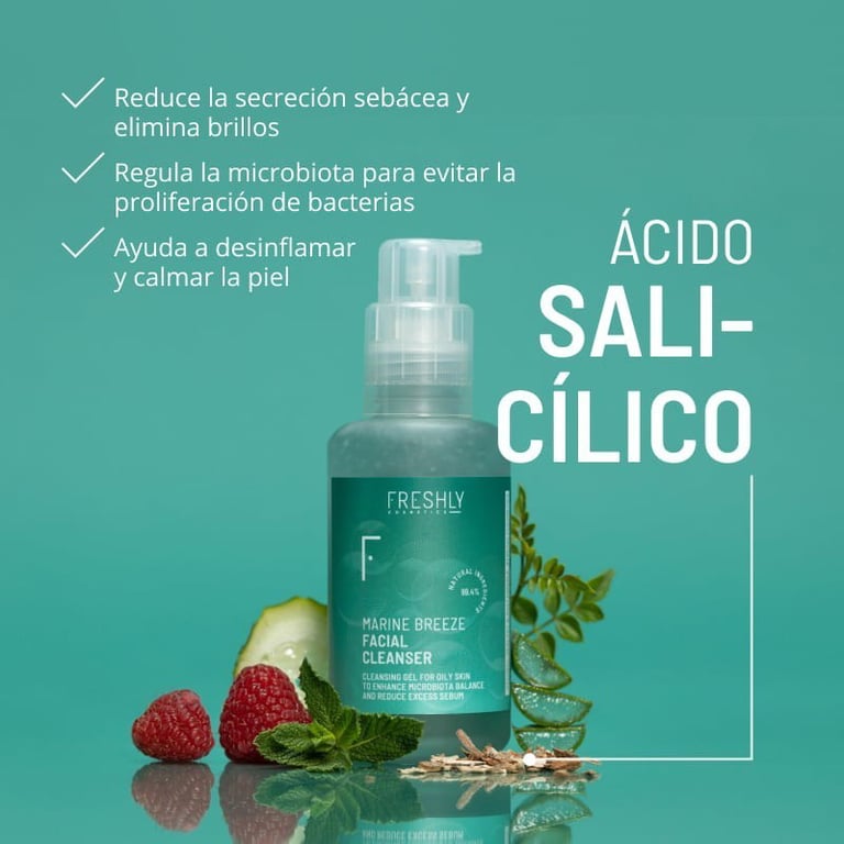 Salicylic Facial Cleanser 100 ml de Freshly Cosmetics