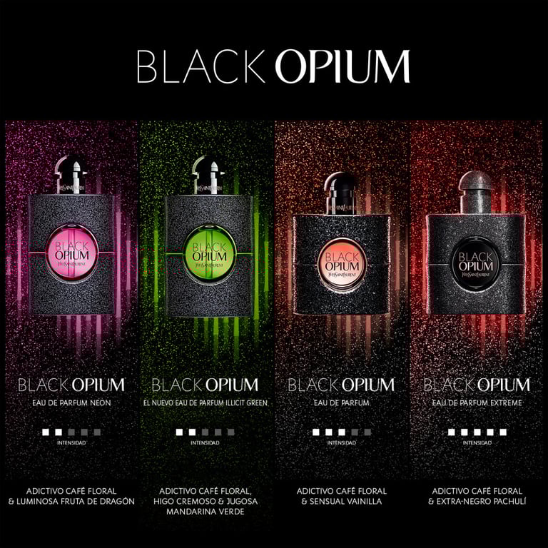 Black Opium Illicit Green EDP 30 ml de Yves Saint Laurent