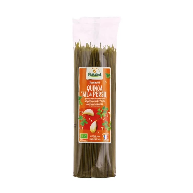 Espagueti De Quinoa Ajo Y Perejil