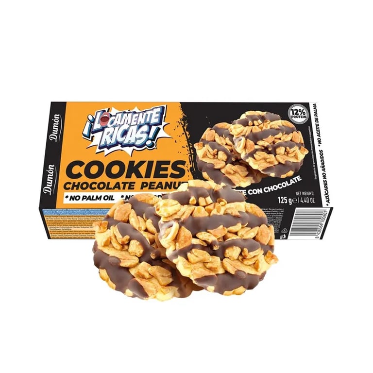 Cookies Cacahuete Con Chocolate