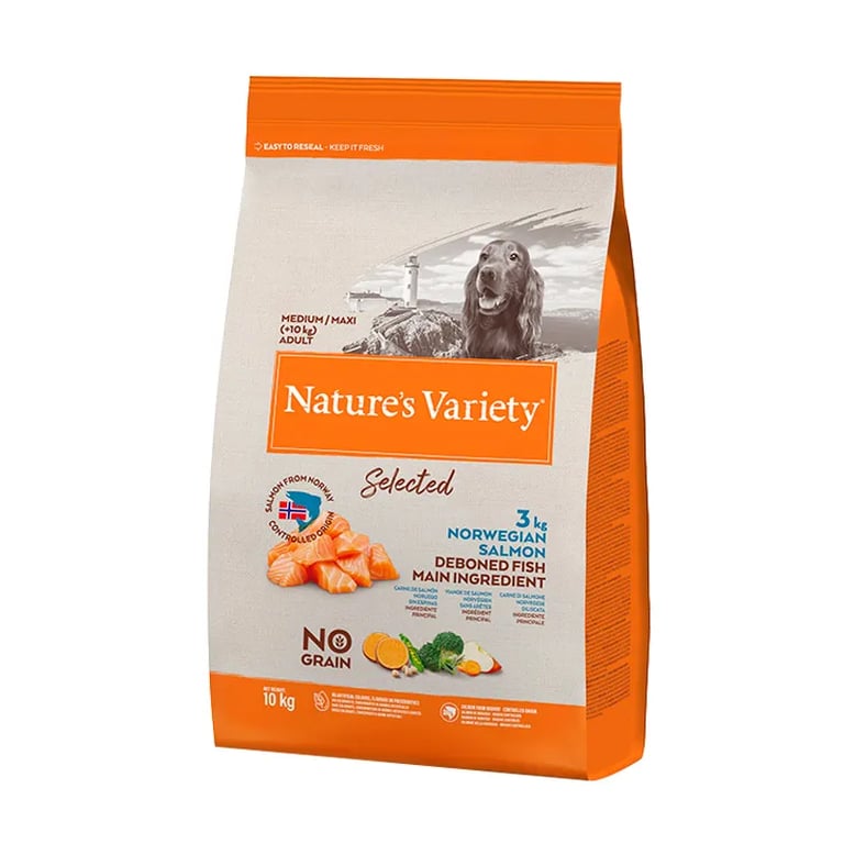 Selected Dog Adult Medium Maxi Norwegian Salmon