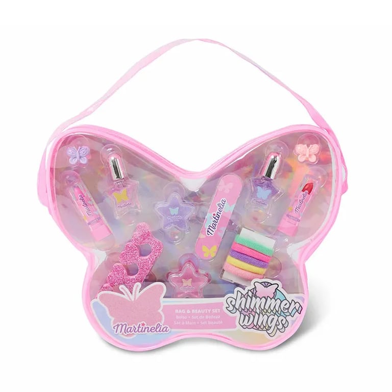 Schimmernde Flügel Schmetterling Make-up Rucksack