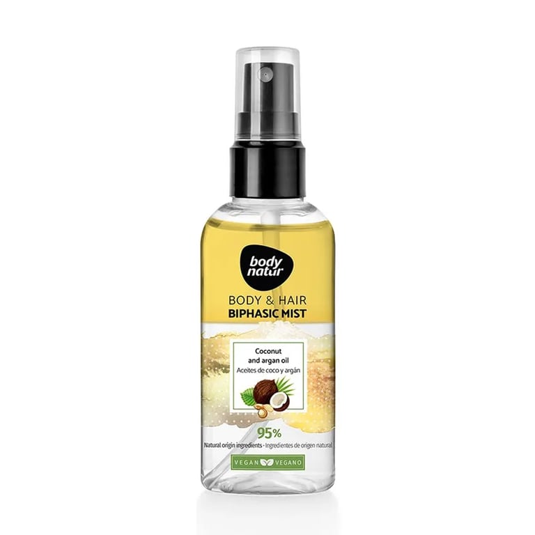 Body & Hair Biphasic Mist Huile De Noix De Coco Et Argan