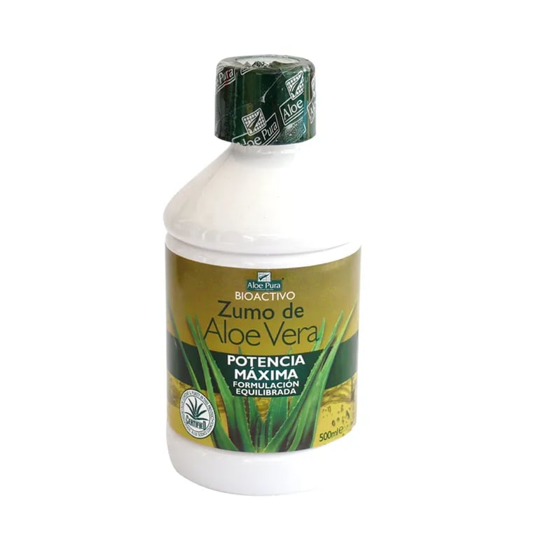 ZUMO ALOE POTENCIA MAX 500 ml