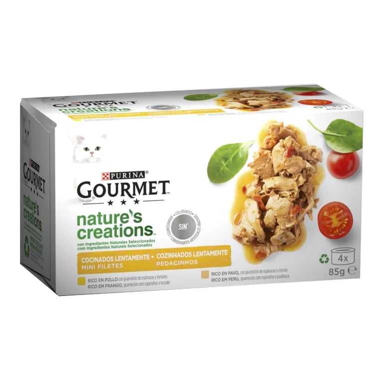 Nature's Creations Mini Filetes Pollo y Pavo