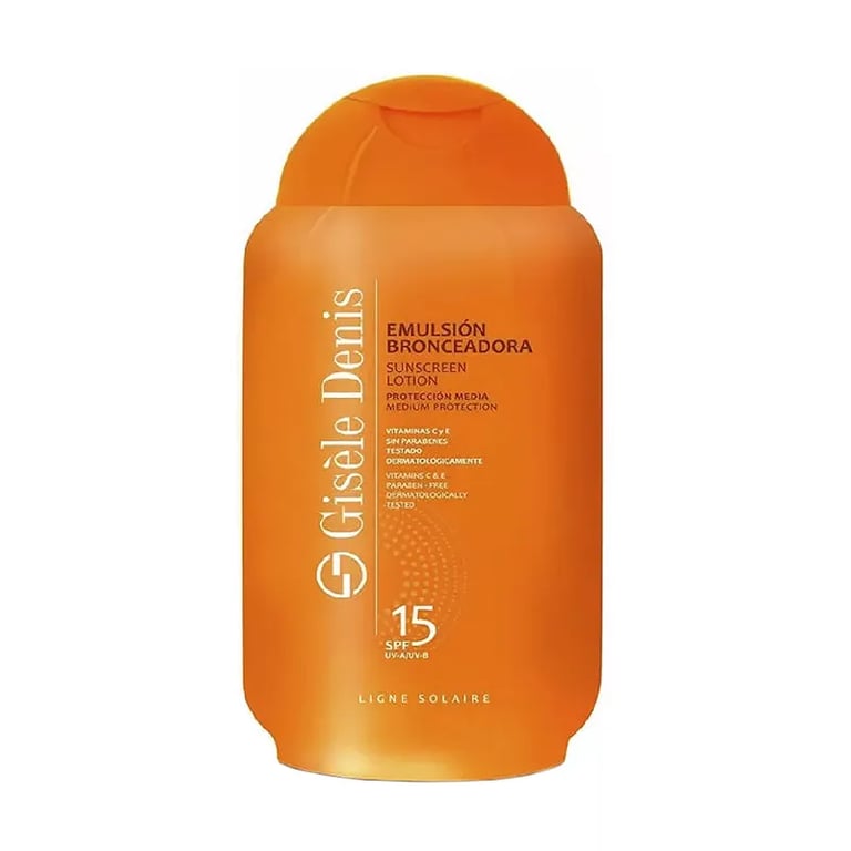 Emulsión Bronceadora Sunscreen Lotion SPF15