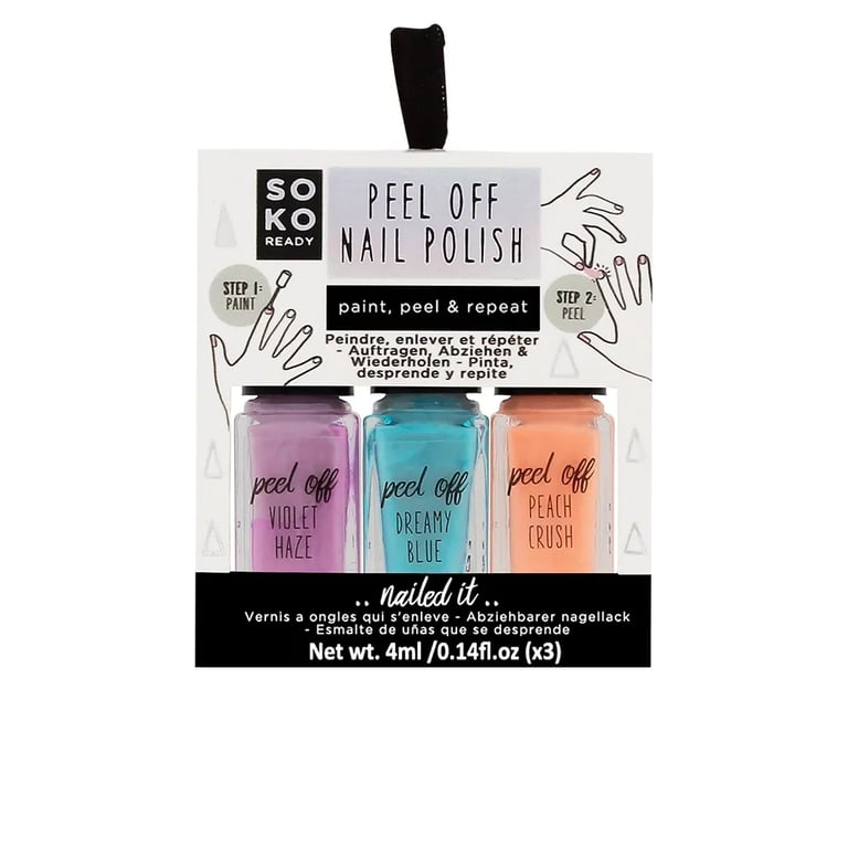 Peel Off Nail Polish Paint, Peel & Repeat