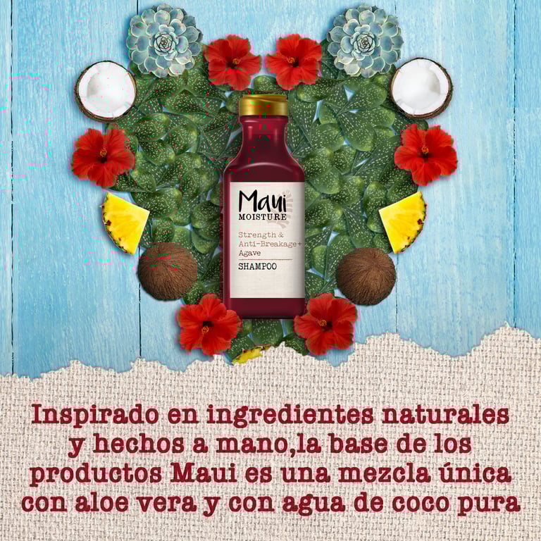 Agave Anti-Breakage Hair Shampoo 385 ml von Maui
