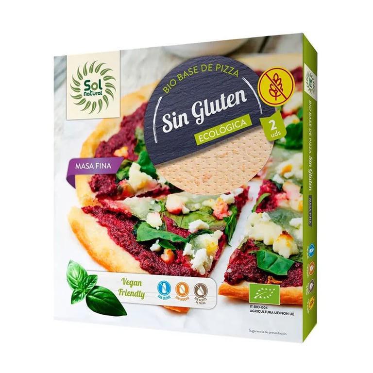 Pâte À Pizza Fine Sans Gluten Bio