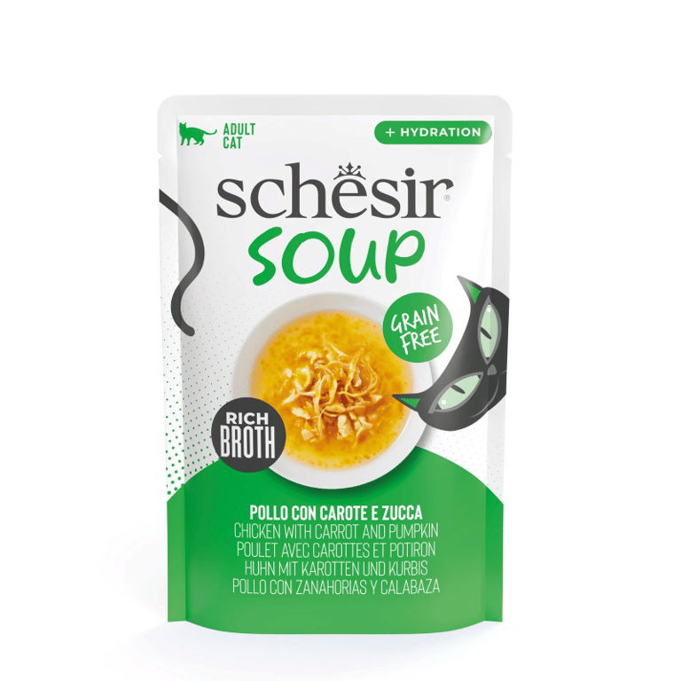 Cat Soup Pouch Huhn Kürbis