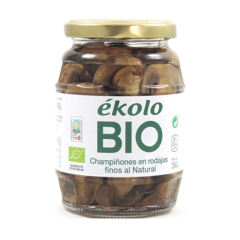 Champignons Fins En Rondelles Au Naturel Bio