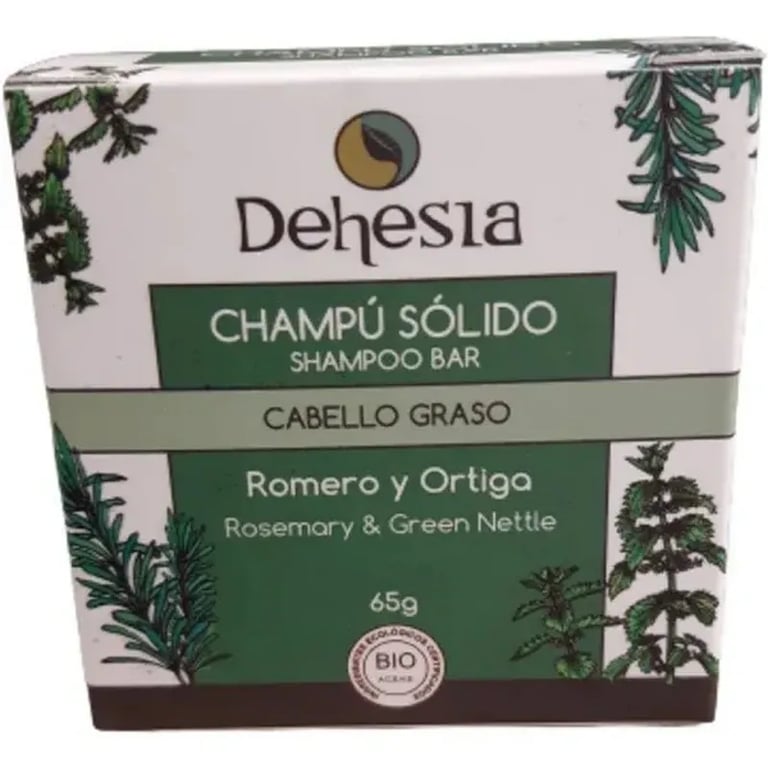 Champú Sólido Cabello Graso Romero y Ortiga Bio