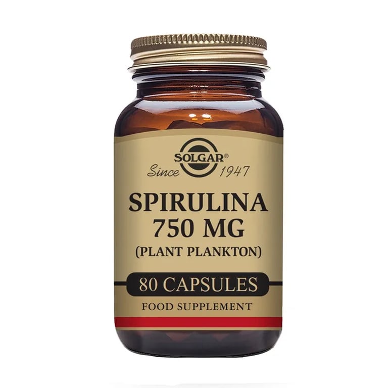 Espirulina 750 mg
