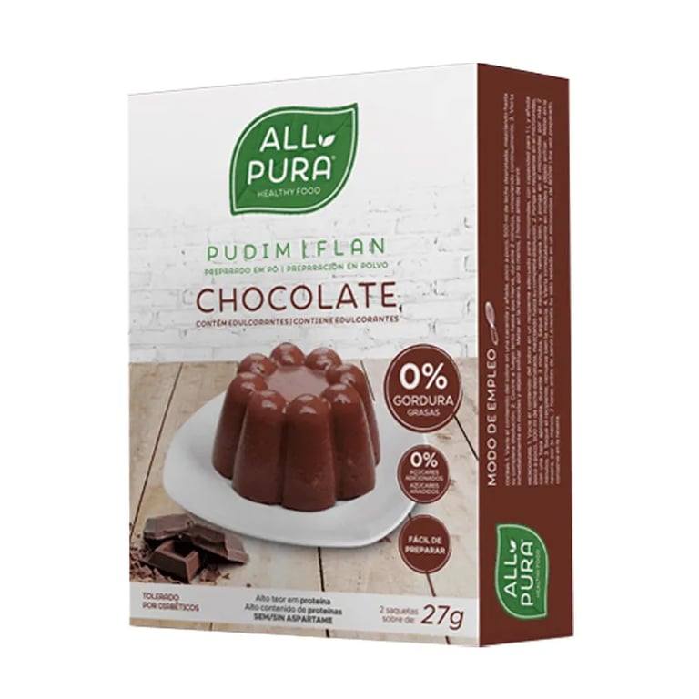 Flan Chocolate Zero