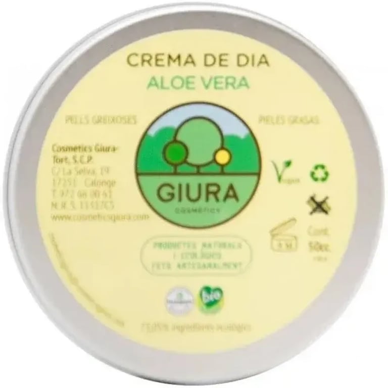 Crema Facial De Dia Aloe Vera Bio