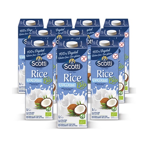 Bebida de Arroz y Coco Bio