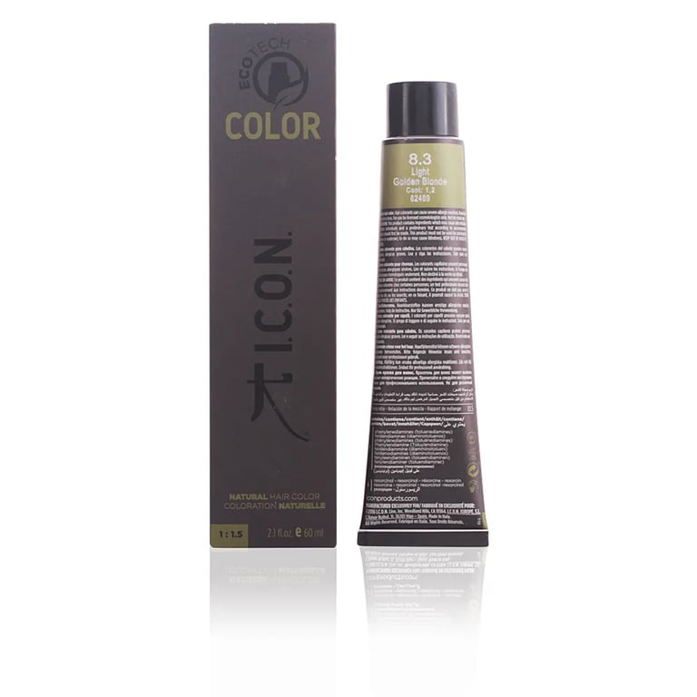 Ecotech Color Natural Color #8.3 Light Golden Blonde