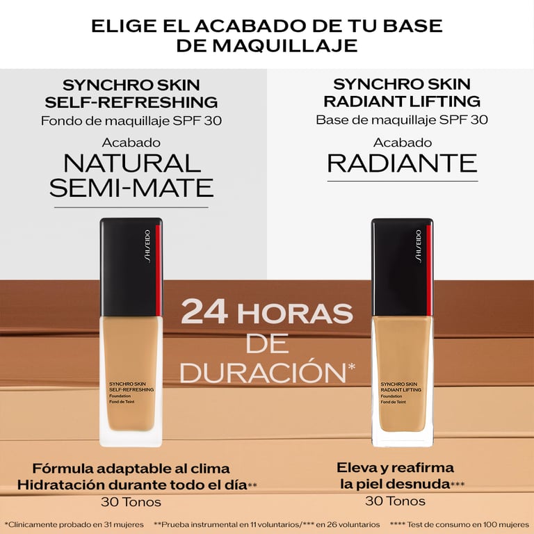 Synchro Skin Radiant Lifting Foundation SPF30 #320 Pine di Shiseido