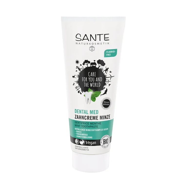 DENTIFRICE MENTHE SANS FLUOR BIO