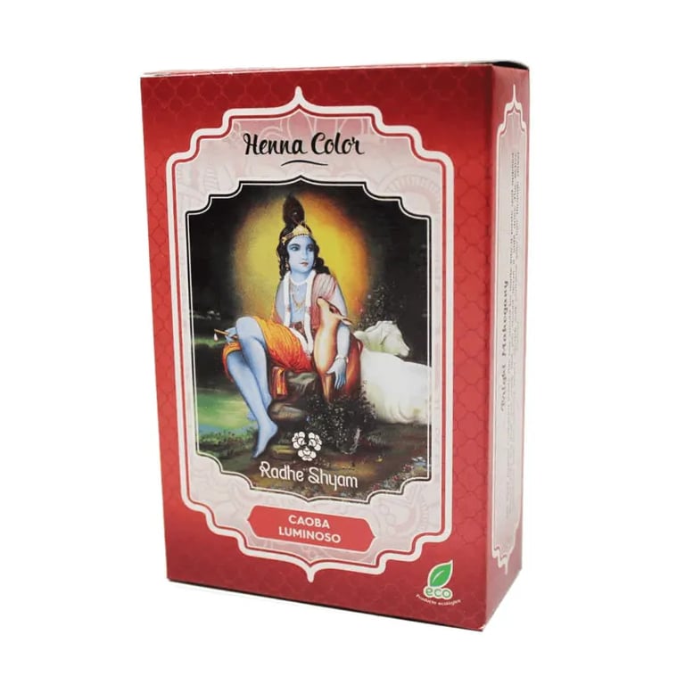 HENNA RADHE CAOBA LUMINOSO POLVO