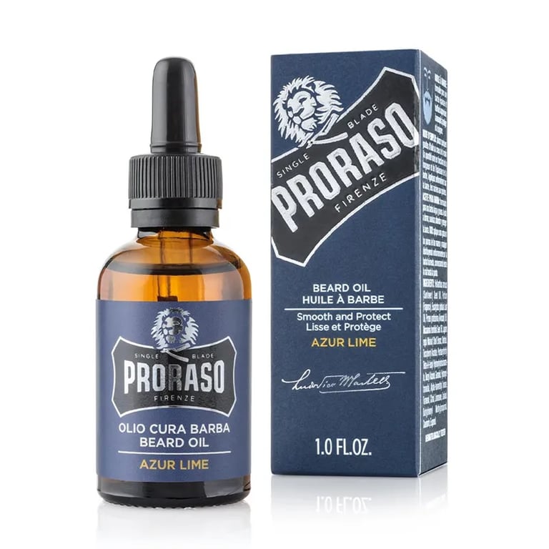 Blue Aceite Para Barba