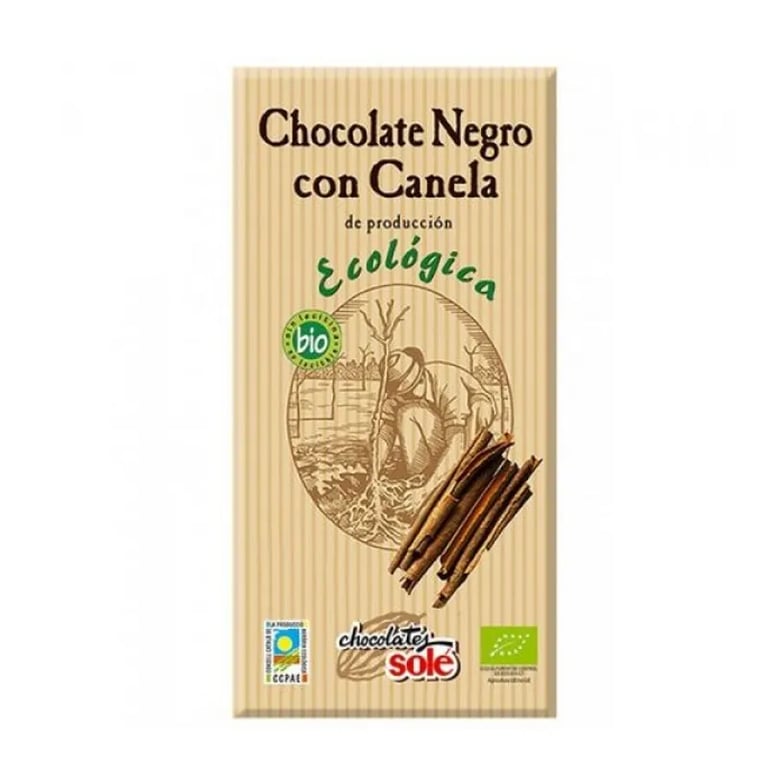 Chocolate Negro Con Canela Eco
