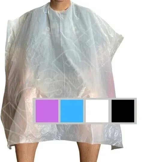Capas Polietileno Desechables 110 x 130 Blanco