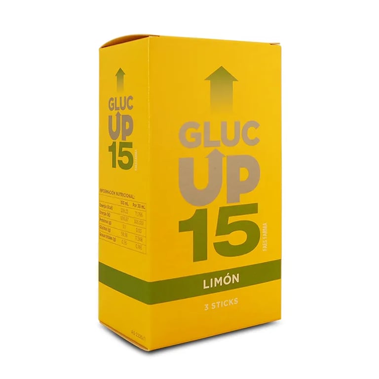 GLUC UP 15 LIMÓN