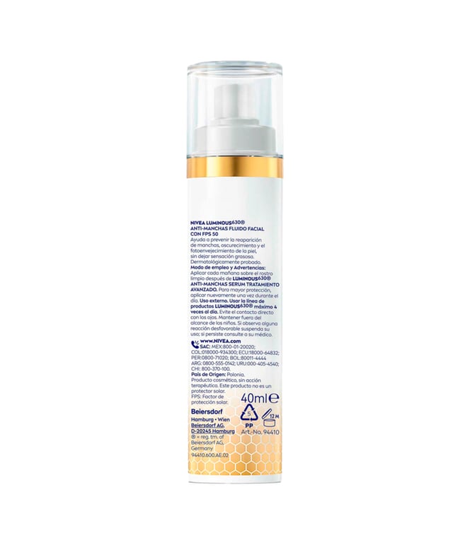 Luminous 630º Anti-Blemish Tagescreme Spf50 40 ml von Nivea