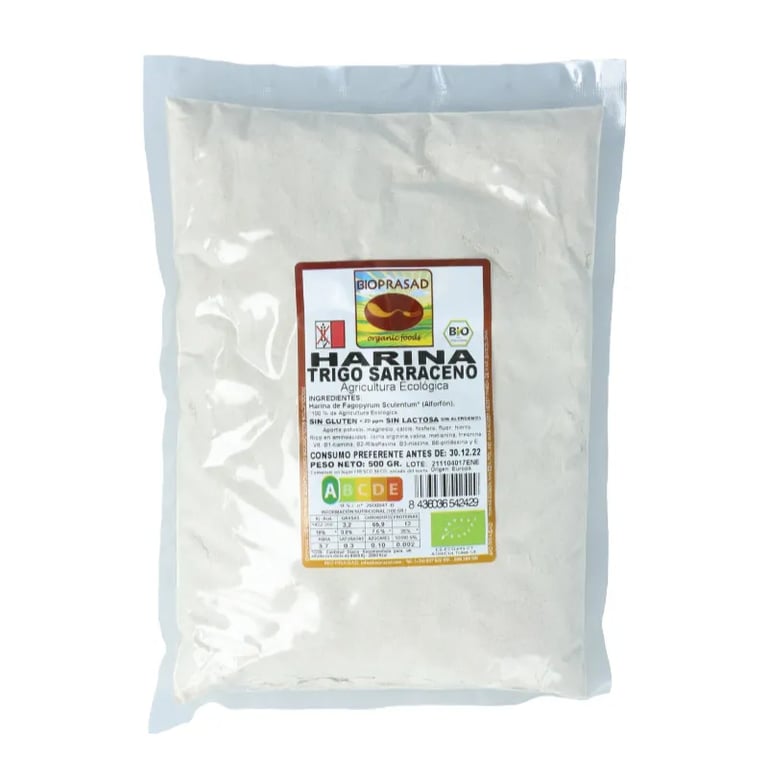 Harina De Avena Integral Sin Gluten Bio