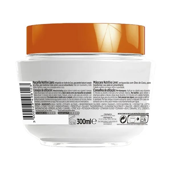 Huile Extraordinaire Coco Masque 300 ml de Elvive